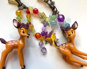 Disney Bambi Junk Journal Charm, Bookmark, Journal Dangle, or Key Chain - It can be many things!!!
