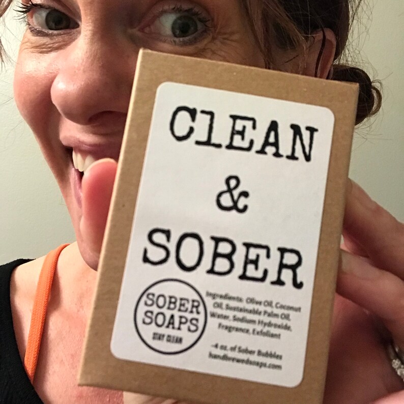 Clean and Sober Recovery Soap Recovery Gift Sober Soaps Etsy