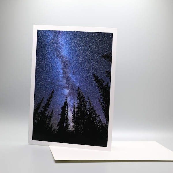 Milkyway Photo, Photo Greeting Card, Note Card, Milkyway Photography