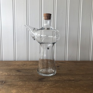 Glass carafe decanter Boda Åfors Bertil Vallien Sweden
