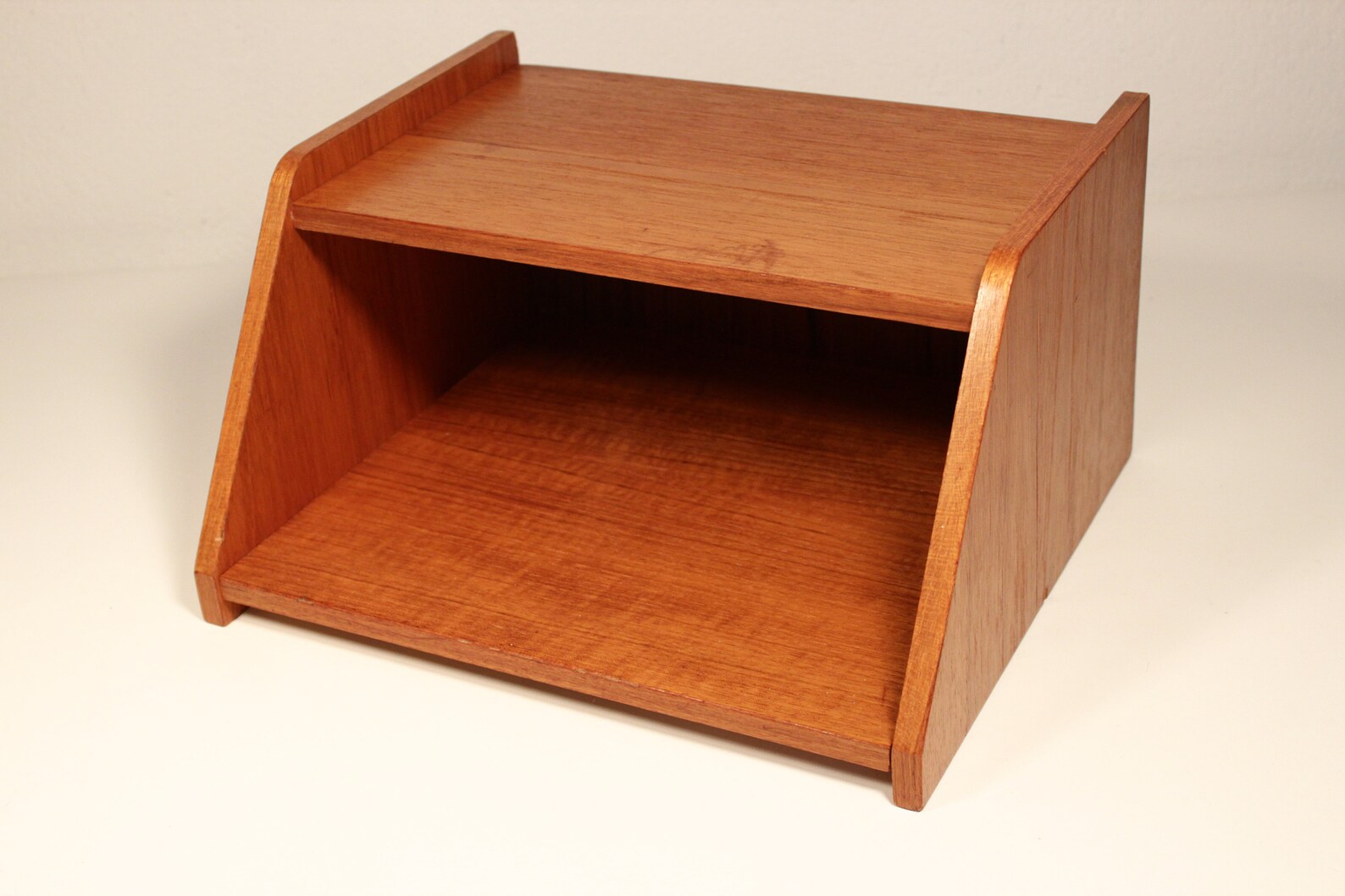 Vintage Wall mounted shelf Telephone shelf in Teak Sweden Etsy