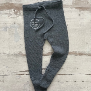 Knitting Pattern Baby Wool Tights Instructions in English PDF Sizes Newborn to 18 months