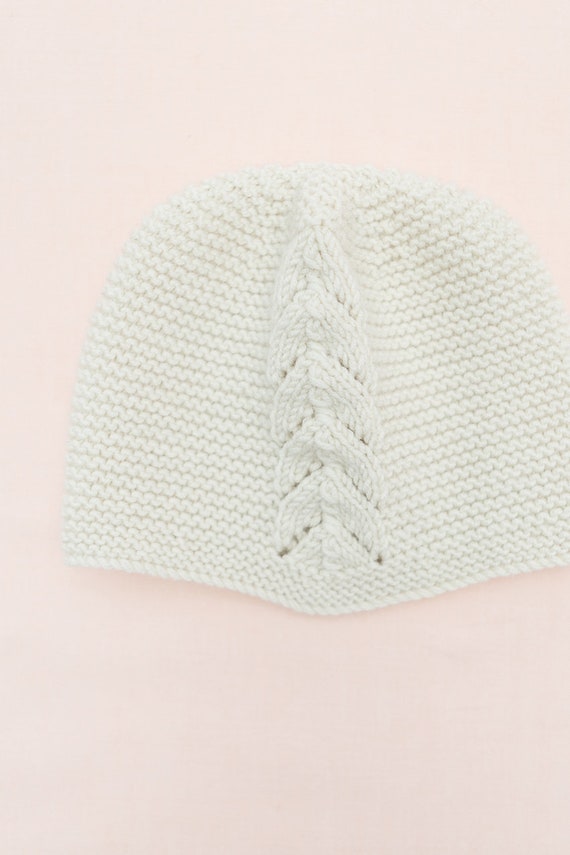 Baby Knitting Pattern Bonnet Hat Wool French Instructions PDF Sizes newborn to 3 years