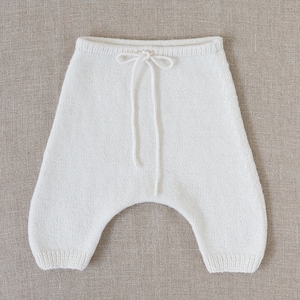 Explications Tricot Pantalon Leggings Bebe Laine Modele En Etsy