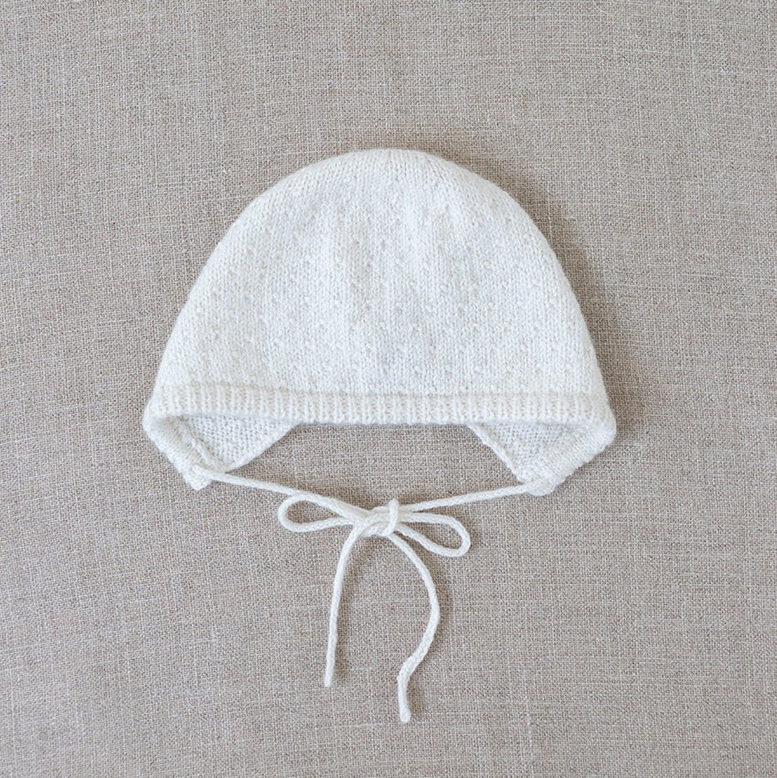 Baby Knitting Pattern Bonnet Hat Wool English Instructions PDF Sizes ...