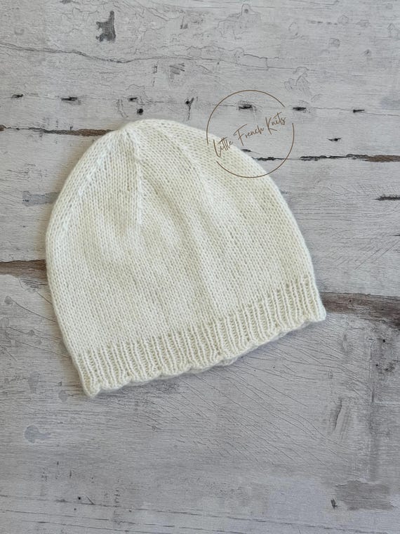 Knitting Pattern Baby Wool Hat Instructions in English PDF Sizes Newborn to 18 months