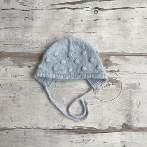 Knitting Pattern Baby Wool Bonnet Instructions in English PDF Sizes Newborn to 4 years