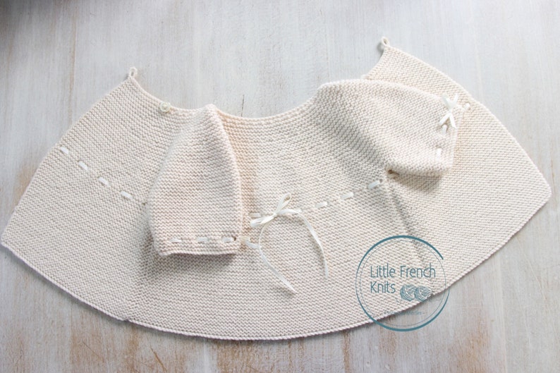 Baby Knitting Pattern Cardigan Sweater Wool English Instructions PDF Sizes newborn to 18 months