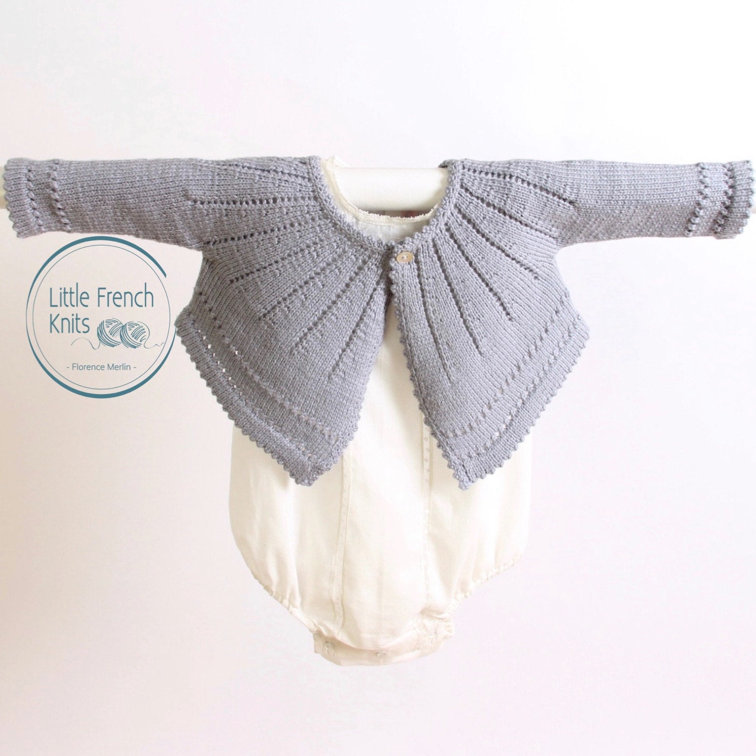 Baby Knitting Pattern Cardigan Sweater Wool French Baby Knitting Pattern Cardigan Sweater Wool French