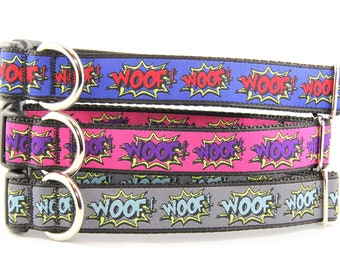 The Super Woof Dog Collar