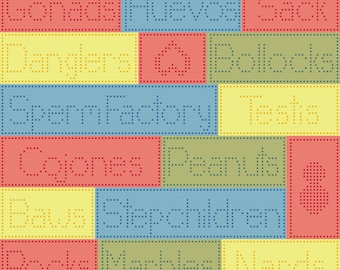 Crochet Pattern//T is For Testicles/bobble stitch/GRAPH and WRITTEN-crochet-bobble stitch
