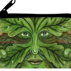 Bolsa GREEN MAN Card con cremallera para Tarjetas Oracle tamaño Poker o Bridge