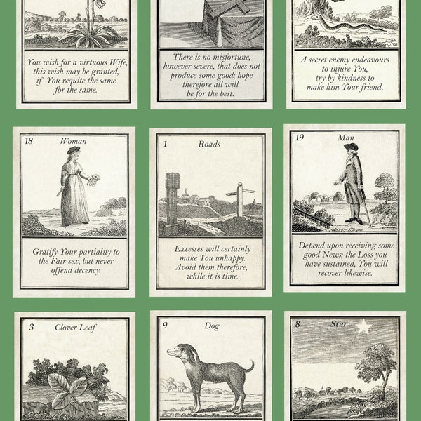 Coffee Cards 1796 Fortune Telling Oracle. Brand New. Self Published.
