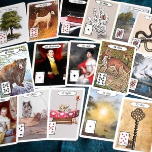 Regency Lenormand Waarzegger Oracle Cards. 2e editie. Gloednieuw. Zelf gepubliceerd.