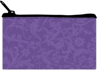 PURPLE Card bag with zipper for TAROT size cards