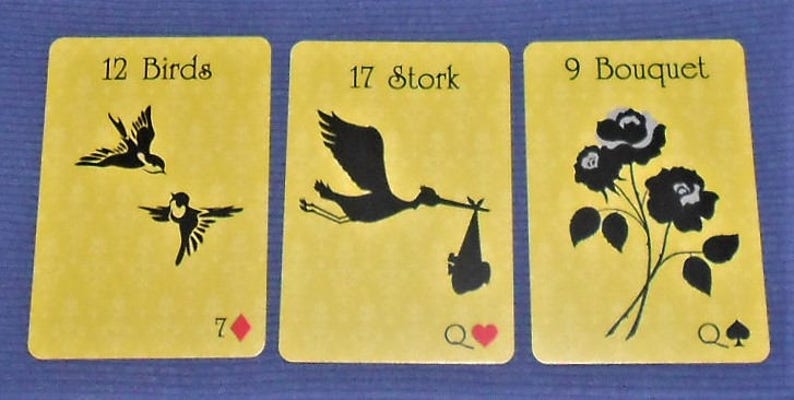 Mellow Yellow Lenormand Fortune Telling Oracle 36 Cards by Lynn Boyle image 6