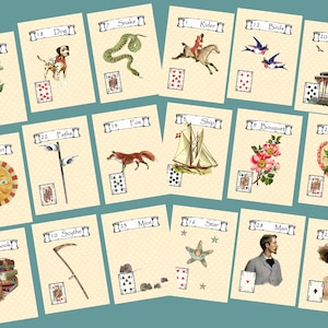 Dotty Lenormand Fortune Telling Cards 2ª Edição por Lynn Boyle AquariusWellbeing. Novo em folha. Autopublicado.
