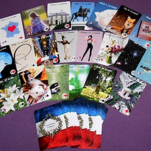 Lenormand Français (Französische Lenormand) Fortune Telling Orakel Karten. Brandneu. Selbst veröffentlicht.