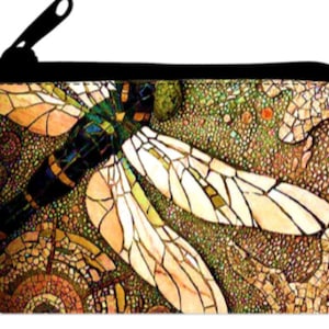 BOLSA DE CARTAS VIBRANT DRAGONFLY con cremallera para Tarjetas Oracle tamaño Poker o Bridge