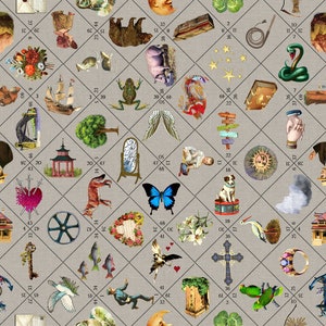 Quadrant Patience Cards (Russian Gypsy Cards) por Lynn Boyle. Cuadrado. Flamante. Autopublicado.