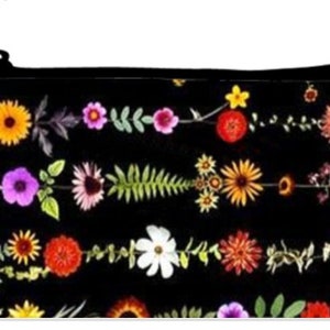 Gypsy FLORAL Bolsa de cartas con cremallera para cartas tamaño TAROT