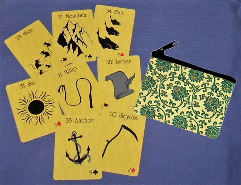 Mellow Yellow Lenormand Fortune Telling Oracle 36 Cards by Lynn Boyle image 2