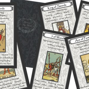 Tarot with Key Words (Black Border). Brand New. Self Published.