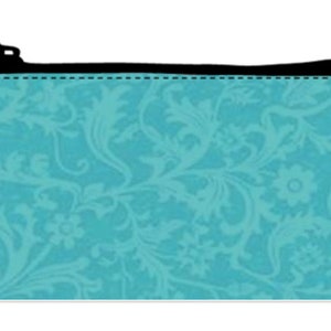TeAL / TURQUESA Bolsa de cartas con cremallera para cartas tamaño TAROT