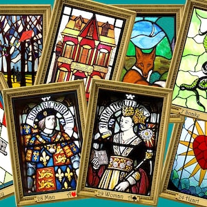 Heloise Lenormand POKER SIZE Fortune Telling Oracle Cards 2nd Ed. Brand New. Self Published.