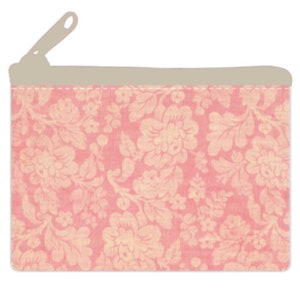 Bolsa de cartas ROSIE FLORAL con cremallera para Tarjetas Oracle tamaño Poker o Bridge