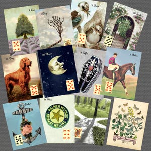 Heirloom Lenormand Borderless Fortune Telling Oracle Cards by Lynn Boyle. Brand New. 2nd Edition.