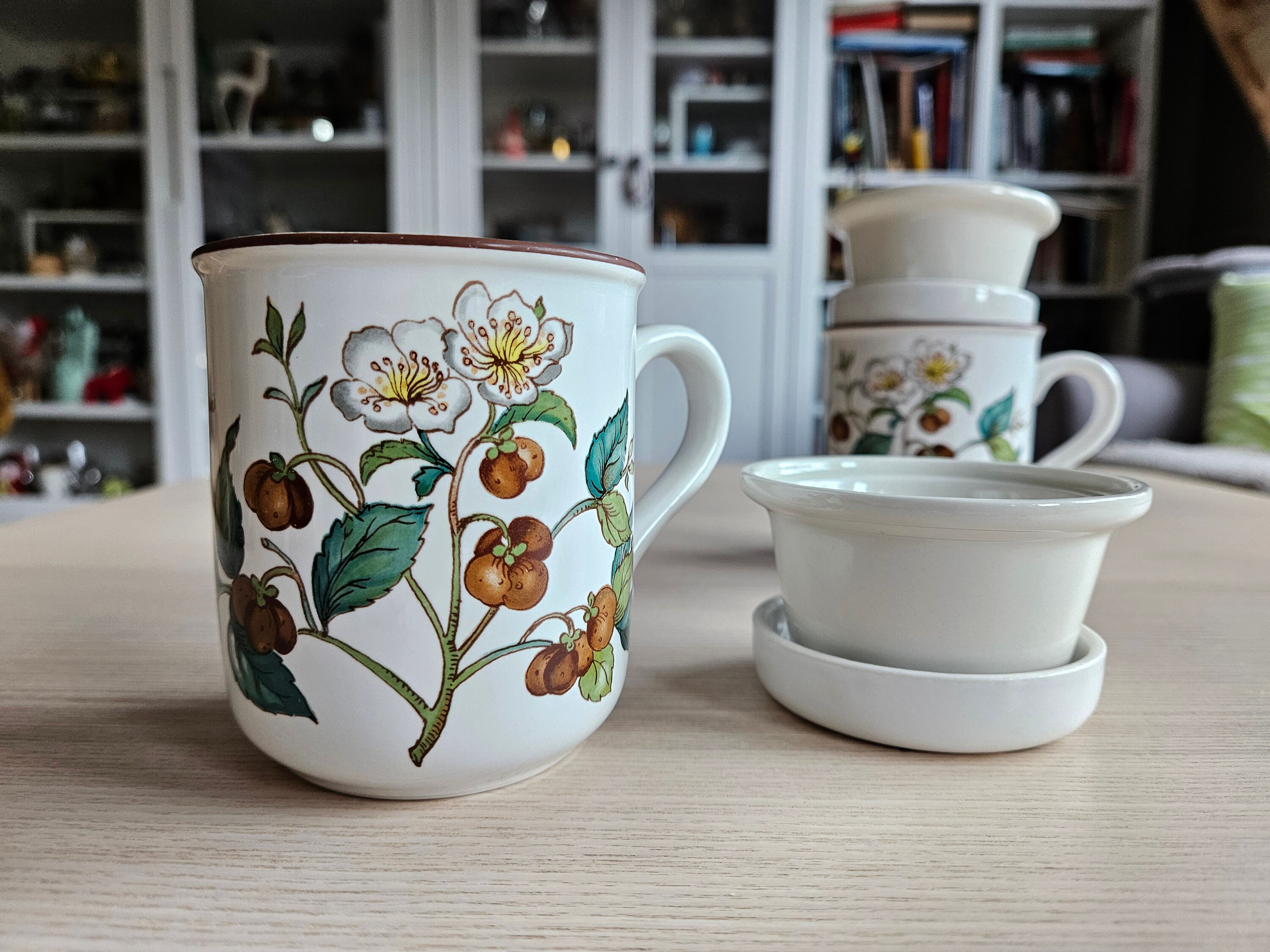 Pair Villeroy & Boch Botanica Lidded Teacup With Strainer - Etsy