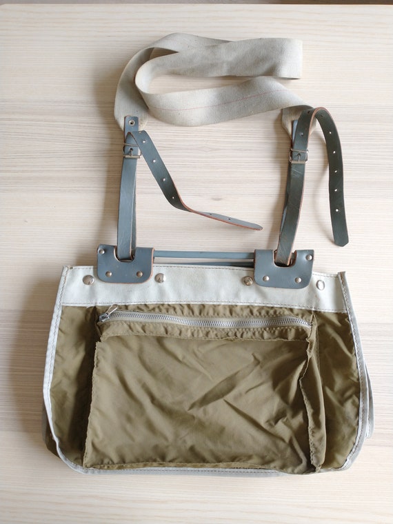 Norway, Newspaper Delivery Bag, Army Green, Bike Bag,… Gem