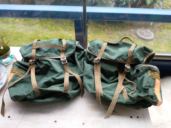 Vintage Karrimor Cycling Pannier Bags