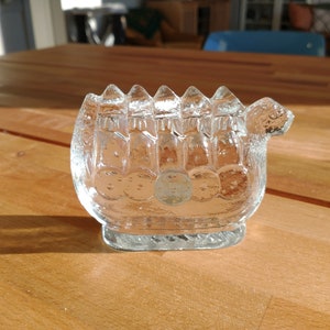 ヴィンテージ 1980 NYBRO スウェーデン Bohus クリスタル アート