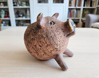Unieke keramische spaarpotloodhouder/penseelhouder/MSD