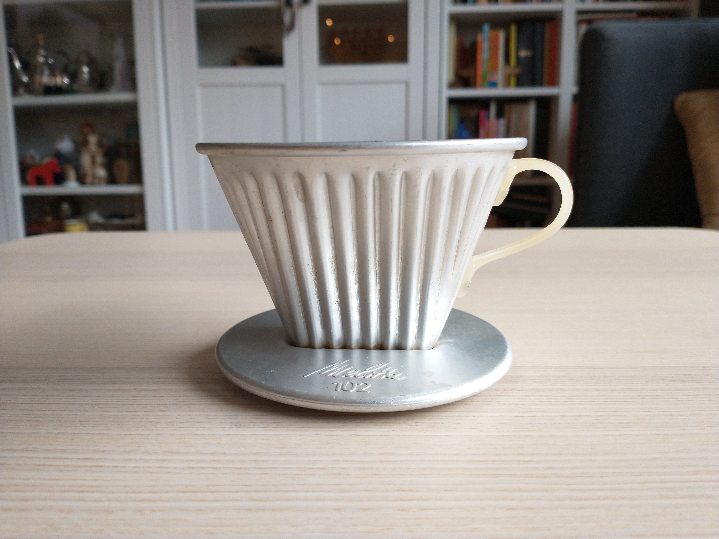 Melitta 102 Aluminium / Coffee Filter / Vintage Coffee