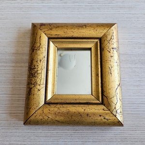 Small Shabby Chic Gold Gilt Wall Mirror/Wall Decor