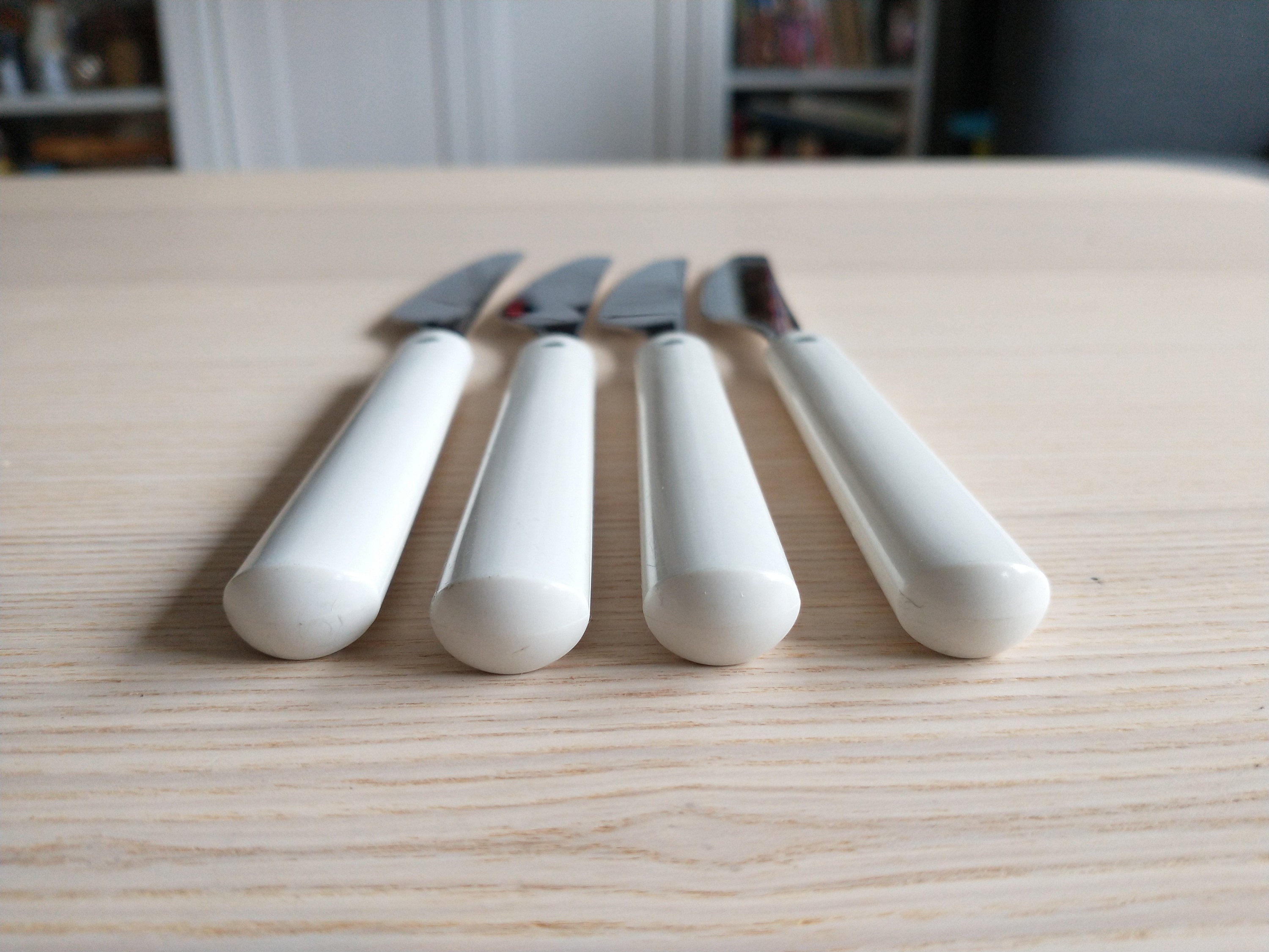 4er Set Hackman Finland Tafelmesser, Nordic Design, Vintage Besteck ...