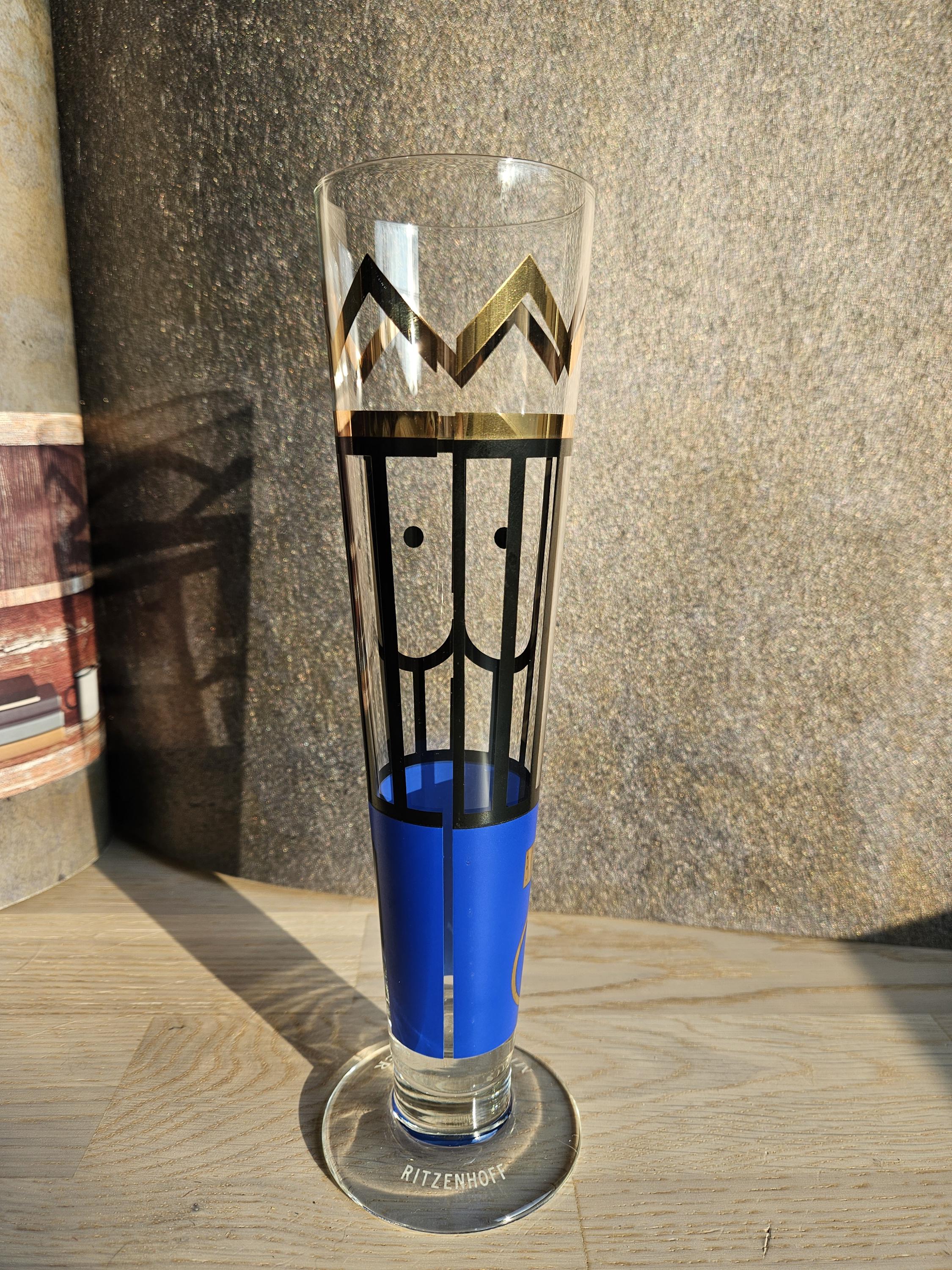 Ritzenhoff灰皿 Michael Siegerアートガラス Michael Sieger for Ritzenhoff Tulip Glass/design Beer Glass/vase
