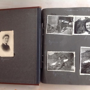 Old Norwegian Family Photo Album, Happy Memories, Vintage