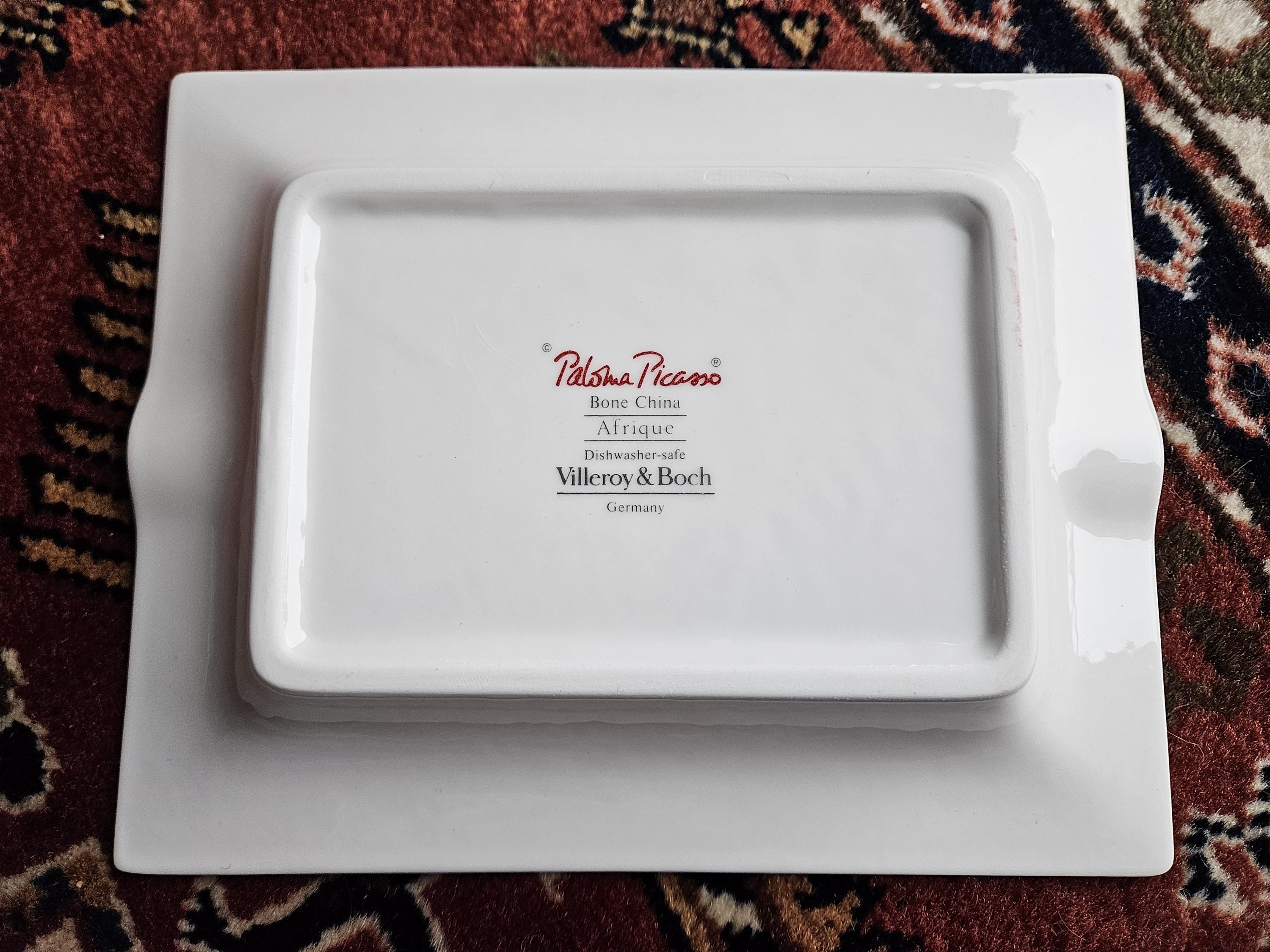 Vintage Paloma Picasso Ashtray: Villeroy & Boch Bone China - Etsy