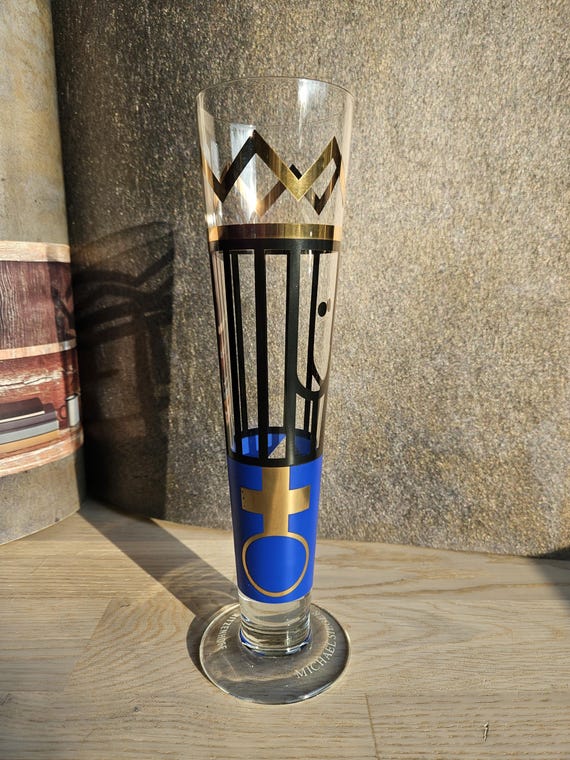 Ritzenhoff灰皿 Michael Siegerアートガラス Michael Sieger for Ritzenhoff Tulip Glass/design Beer Glass/vase