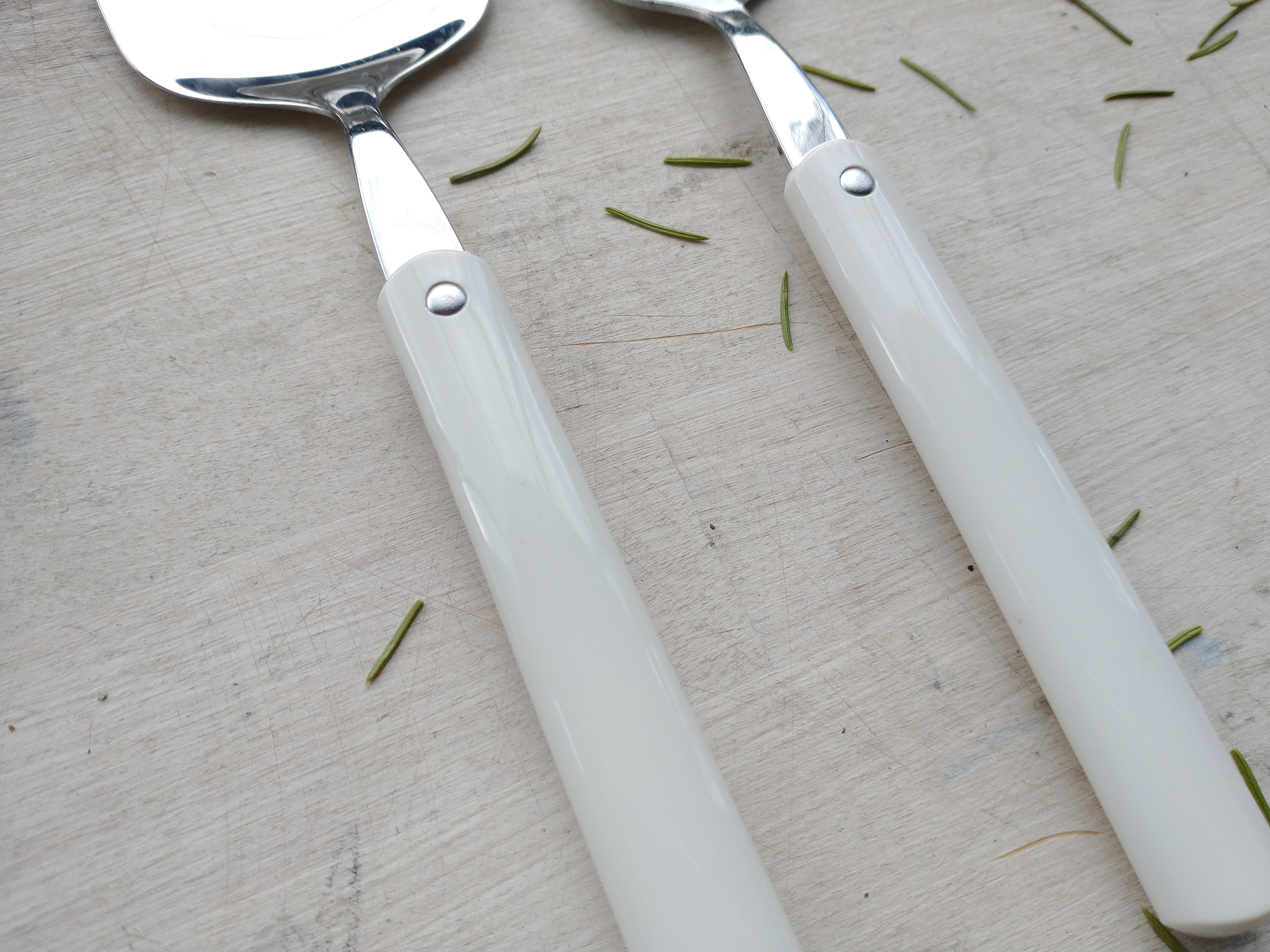 Hackman Finland, Elegant Ivory-white Cake Serving Set - Etsy