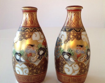 Mid-century Japanese sake/liquor bottles