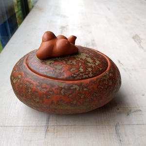Cerarpa Mat Ceramic, Portugal, Red, Chubby Woman, Naked, Box