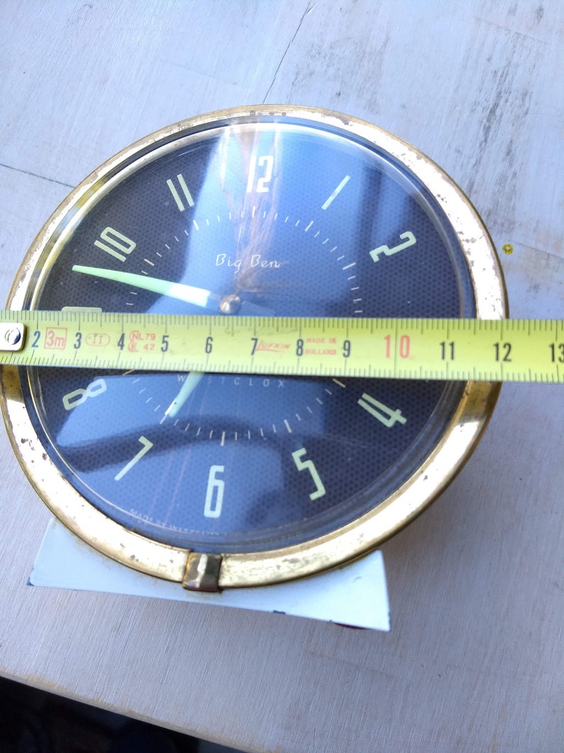 Westclox Big Ben WindUp Alarm Clock Made in Scotland Etsy