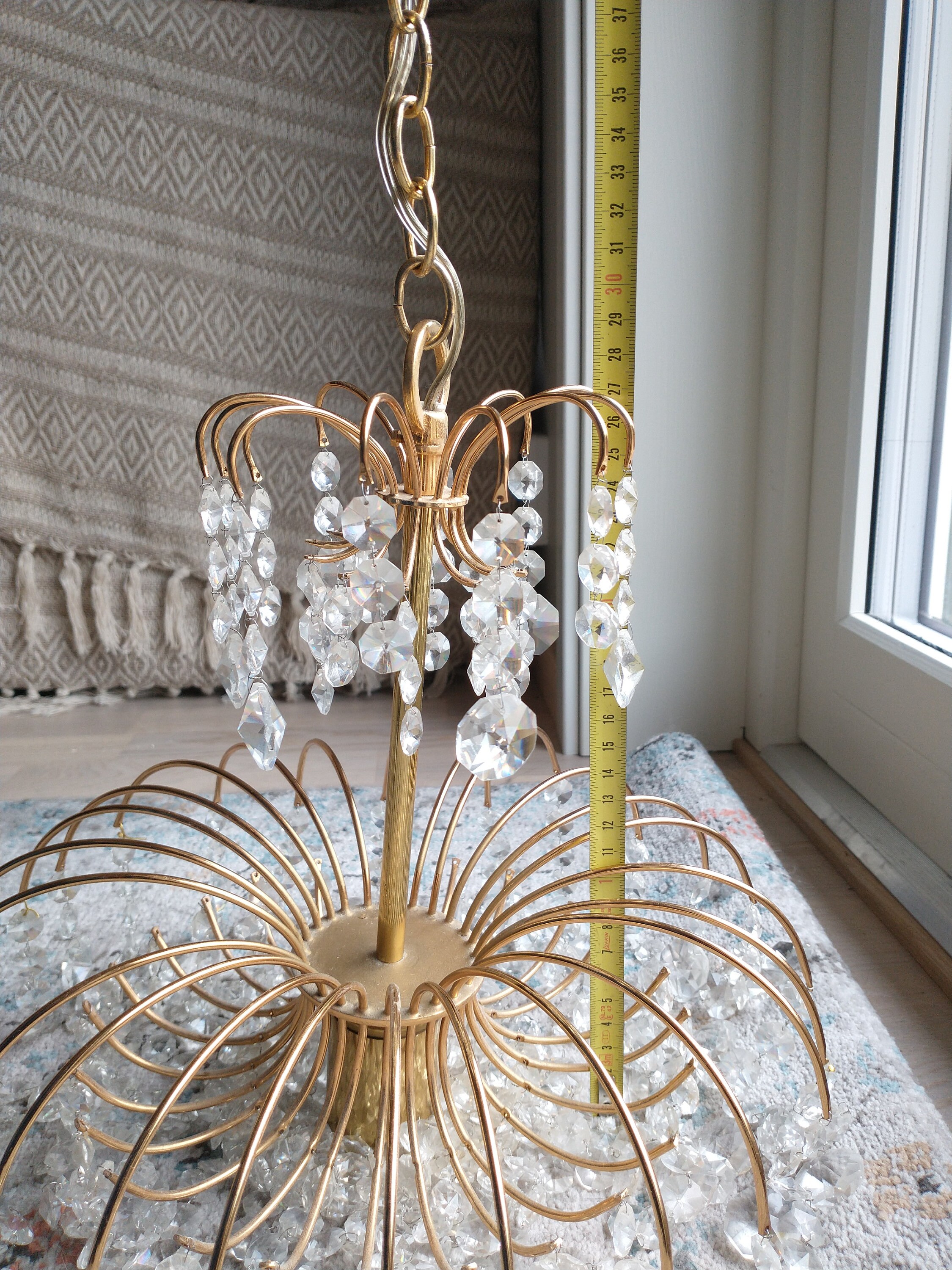 【VINTAGE HOLLYWOOD】Chandelier Crystal Hairpin VINTAGE HOLLYWOOD】Chandelier Crystal Hairpin (VINTAGE