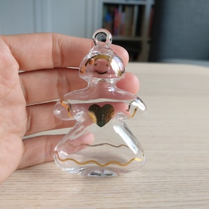 Lovely Scandinavian Gingerbread Girl Christmas Ornament / Nordic Gift