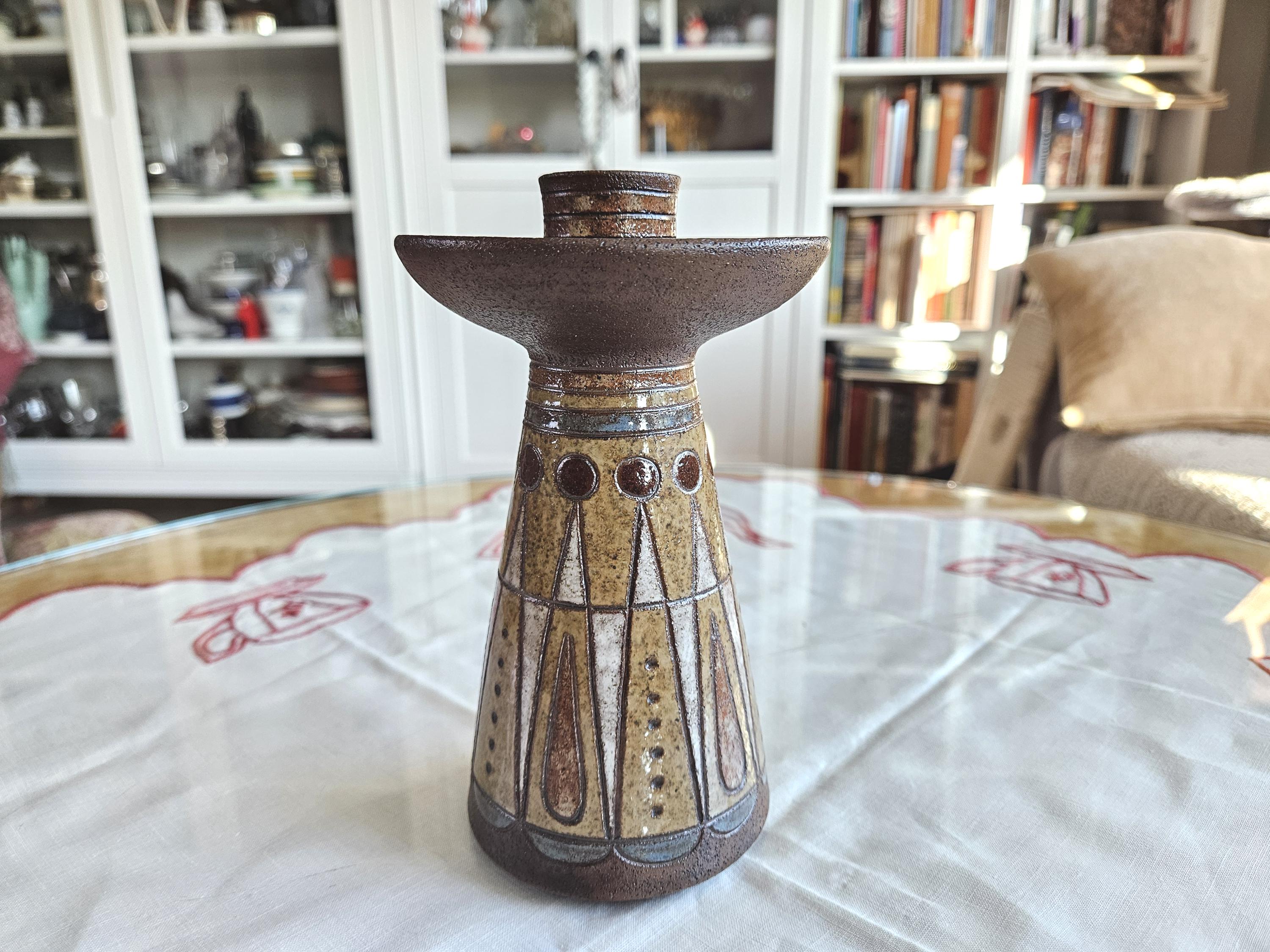 西ドイツ製 ヴィンテージ 陶器 キャンドルホルダー北欧 ミッドセンチュリー 西ドイツ製 ヴィンテージ 陶器 キャンドルホルダー北欧 ミッド